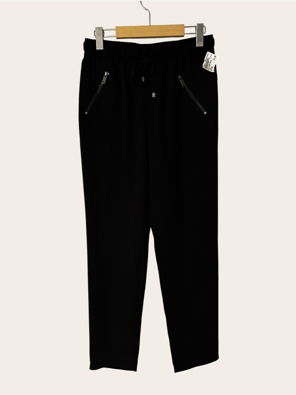 Forever 21 Black Drawstring Jogger Pants